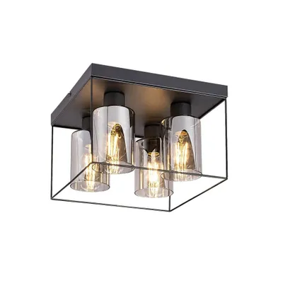Immagine prodotto di Lampada da soffitto E27 4x25W nero 71034 Chadwick Rabalux