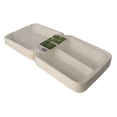 Produktbild von Papstar Menüboxen pure 2-geteilt