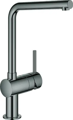 Immagine prodotto di GROHE Minta Mitigeur monocommandé pour évier, saillie 210mm, bec en L, orientable, 31375DL0, 31375DL0
