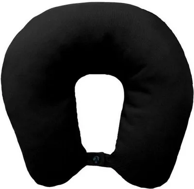 Productafbeelding van Unyqoos® Ergonomisch nekjkussen met microvezel vulling – lichtgewicht, wasbaar reiskussen voor nekondersteuning in vliegtuig, auto en trein