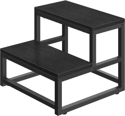 Produktbild von Famanu Hocker Stabil und robust - Schwarz