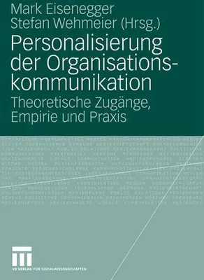 Obrázok produktu pre Personalisierung der Organisationskommunikation