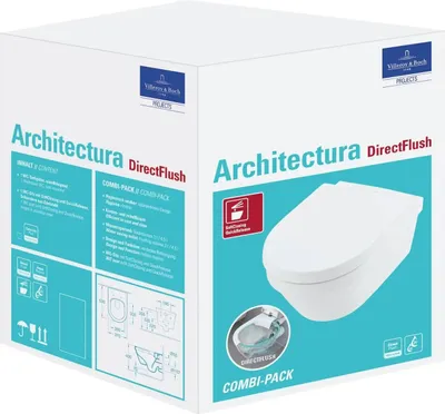 Produktbild von Villeroy & Boch 4694HRR1 Combi-Pack Architectura 370x530x300mm