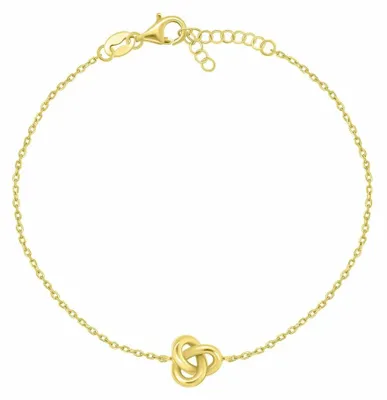 Produktbild von Vergoldetes Armband fü r Frauen Keltischer Knoten BRC186Y