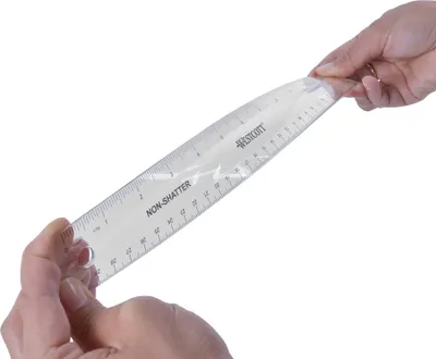 Produktbild von Westcott Lineal 15.0 cm transparent