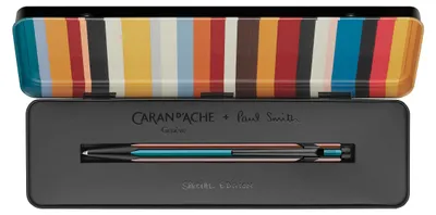 Produktbild von Kugelschreiber „849 Paul Smith Ed.5“, schwarz, CARAN D'ACHE NM0849.344