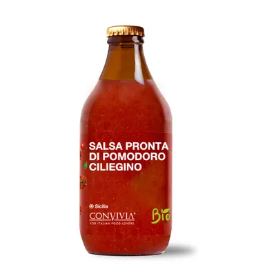 Produktbild von Fertige Sauce aus sizilianischen -Kirschtomaten, 330 g