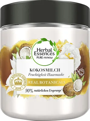 Immagine prodotto di Herbal Essences, Pure, Maschera per capelli al latte di cocco, 250 ml (PRODOTTO TEDESCO)