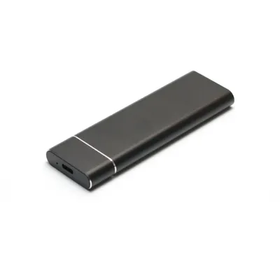 Produktbild von ZELURXX Dual-Protokoll SSD Gehäuse, NVME/NGFF SATA kompatibel, Type-C 10Gbps, Tragbares SSD Festplattengehäuse, 2TB Unterstützung, Schwarz
