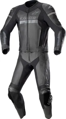 Produktbild von Alpinestars GP Force Chaser 2tlg. Lederkombi schwarz / schwarz 48