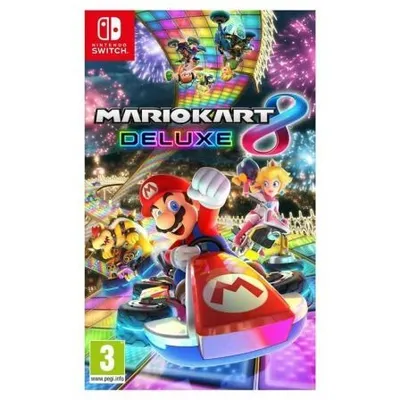 Obrázek produktu pro Nintendo Mario Kart 8 Deluxe, Nintendo Switch, Režim multiplayer, E (bez omezení)