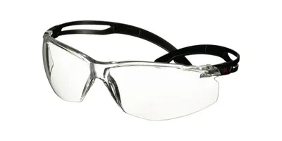 Produktbild von 3M™ SecureFit™ 500 Schutzbrille, schwarze Bügel, Antikratz-/Anti-Fog-Beschichtung, transparente Scheibe, SF501AF-BLK-EU, 20 pro Packung
