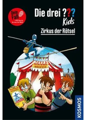 Obrázok produktu pre Die drei ??? Kids Dein Fall, Zirkus der Rätsel