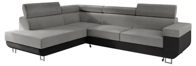 Produktbild von MIRJAN24 Ecksofa Fonti, Eckcouch mit Schlaffunktion und Bettkasten, L-Form Sofa vom Hersteller (Polo 897 + Polo 894, Seite: Links)