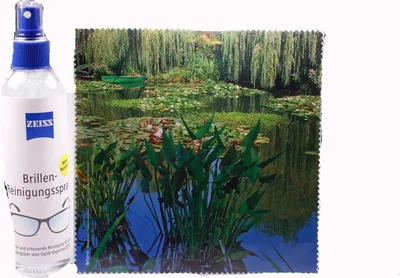 Image de Mikrofasertuch "See mit Seerosen" Größe 18,5*18,5 cm von La Kelnet