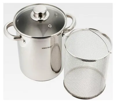 Produktbild von Spargeltopf mit Deckel 16cm