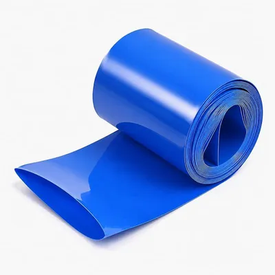 Schrumpfschlauch PVC 60 mm x 2 m für Batterie-Isolierung