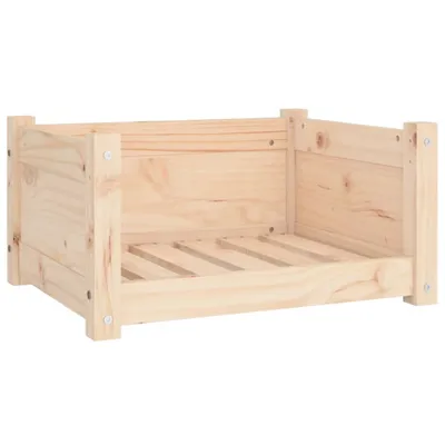 Image de Lit pour chien 55,5 x 45,5 x 28 cm Bois de pin massif
