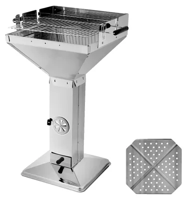 Immagine prodotto di Barbecue a carbonella, griglia regolabile in altezza, facile da pulire, tipo 2