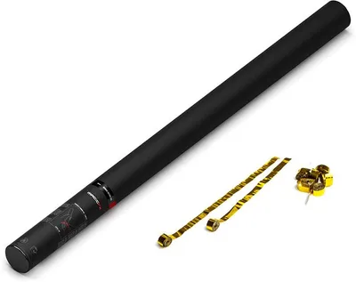 Produktbild von Magic FX Handbetriebene Streamerkanone PRO 80cm - Gold Metallic