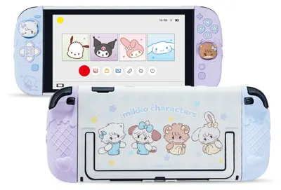 Obrázok produktu pre Solidchoice – Mäkké silikónové ochranné puzdro pre Nintendo Switch 2 s pogumovanými držiakmi na palce