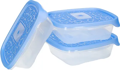 Zdjęcie produktu dla KOTARBAU® Lunch Box Śniadaniówka Pojemnik Na Śniadanie Pudełko 0,6 L Zestaw 3 SZT
