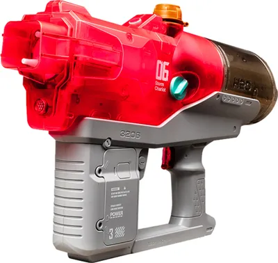 Produktbild von TechKidz, Elektrische Wasserpistole für große Entfernungen Modell Rafale, Rot