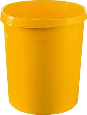 Produktbild von HAN Papierkorb GRIP 18 Liter rund gelb