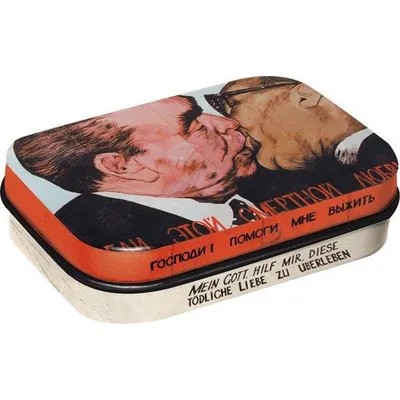 Immagine prodotto di Nostalgic-Art - Pillbox - Berlino CityStyle - Il bacio del fratello