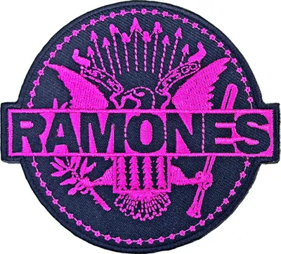 Produktbild von Ramones Pink Seal Aufnäher zum Aufnähen