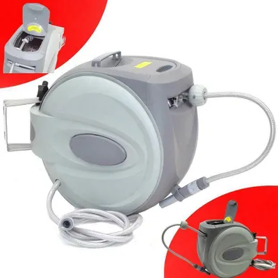 Obrázek produktu pro 05026 Automatický naviják na hadici 20m hadice na vodu Zahradní naviják na hadici