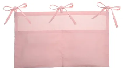 Produktbild von Omgoods – 2 Aufhängebehälter für das Schlafzimmer, hellrosa