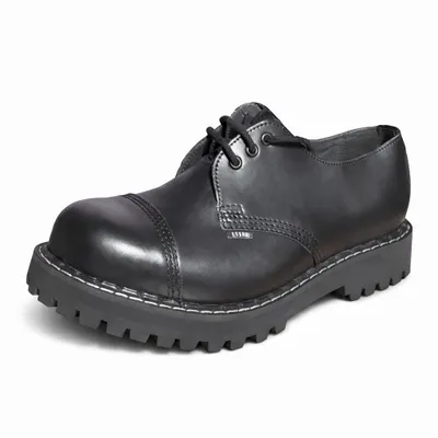 Produktbild von Steel - Full Black - 3-Loch Boots schwarz