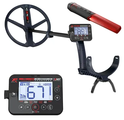 Produktbild von XP Icon Metalldetektor, 28cm Suchspule, kabellos, FMF Multifrequenz + Mi6 (ICON-28FMFRCMI6)