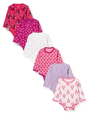 Produktbild von Care Baby Body Langarm aus 100% Baumwolle (6er Pack)