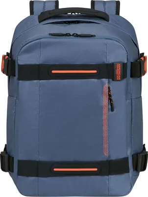 Image de American Tourister sac à dos pour ordinateur portable sac à dos pour ordinateur portable Urban Track Laptop Backpack 15.6" Coated 29L Navy / Orange bleu marine