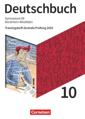 Produktbild von Deutschbuch Gymnasium 10. Schuljahr. Nordrhein-Westfalen - Trainingsheft Zentrale Prüfung 2025 - Arbeitsheft mit Lösungen
