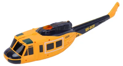 Produktbild von Ersatzteil passend für RC ERA C032 UH-1 Hubschrauber – Rumpfverkleidung für RC-Hubschraubermodelle – Zubehör – Gelb