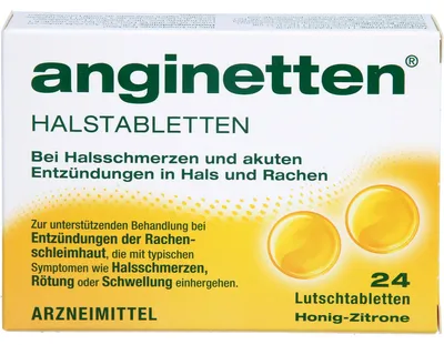 Obrázek produktu pro Anginette pastilky do krku 24 ks
