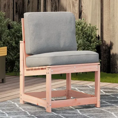Produktbild von Design Gartenstuhl 50,5x55x77 cm Massivholz Douglasie, Gartensofas 2024 Neu