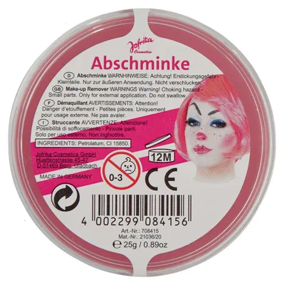 Produktbild von Jofrika Abschminke Make-up Entferner | 25 g