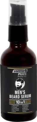 Zdjęcie produktu dla Serum do brody dla mężczyzn Softto Plus 10in1 - kompleksowa pielęgnacja dla zdrowego zarostu