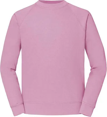 Produktbild von Fruit of the Loom - "Classic" Sweatshirt für Herren/Damen Uni  Raglanärmel PC5419 (XXL) (Hellrosa)