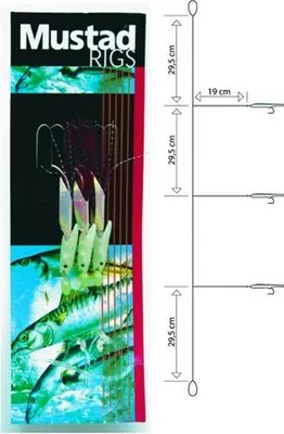 Produktbild von Mustad Meeresvorfach Hokkai Trace T17A