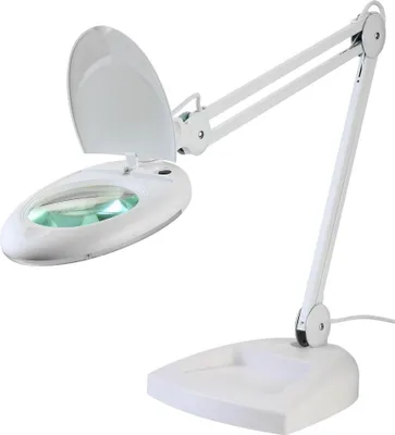 Produktbild von LED-Lupenleuchte 5D mit Standfuss 80 LEDs ZD-140