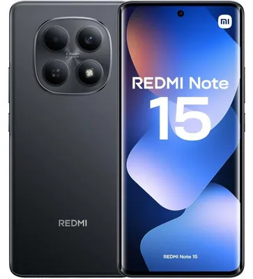 Produktbild von Xiaomi Redmi Note 15 - 4G Smartphone - Dual-SIM - RAM 6 GB / Interner Speicher 128 GB - microSD slot - OLED-Display - 6.77" - 2392 x 1080 Pixel (120 Hz)