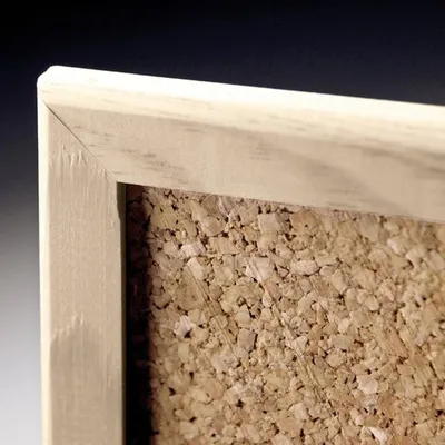 Productafbeelding van Dahle kurkplank, 60 x 90 cm, houten frame, 7 mm natuurlijk kurk, individueel verpakt