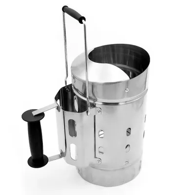 Produktbild von BigDean XXL Anzündkamin in extra robuster Edelstahl Qualität