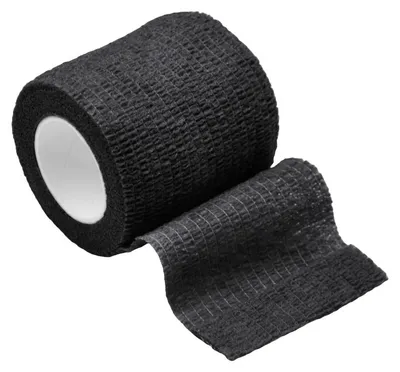 Produktbild von Selbsthaftende kohäsive Elastikbinde 5E Schwarz 5 cm x 4,5 m