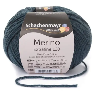 Immagine prodotto di Schachenmayr Merino Extrafine 120, 50 g grigioverde Filati per maglieria a mano